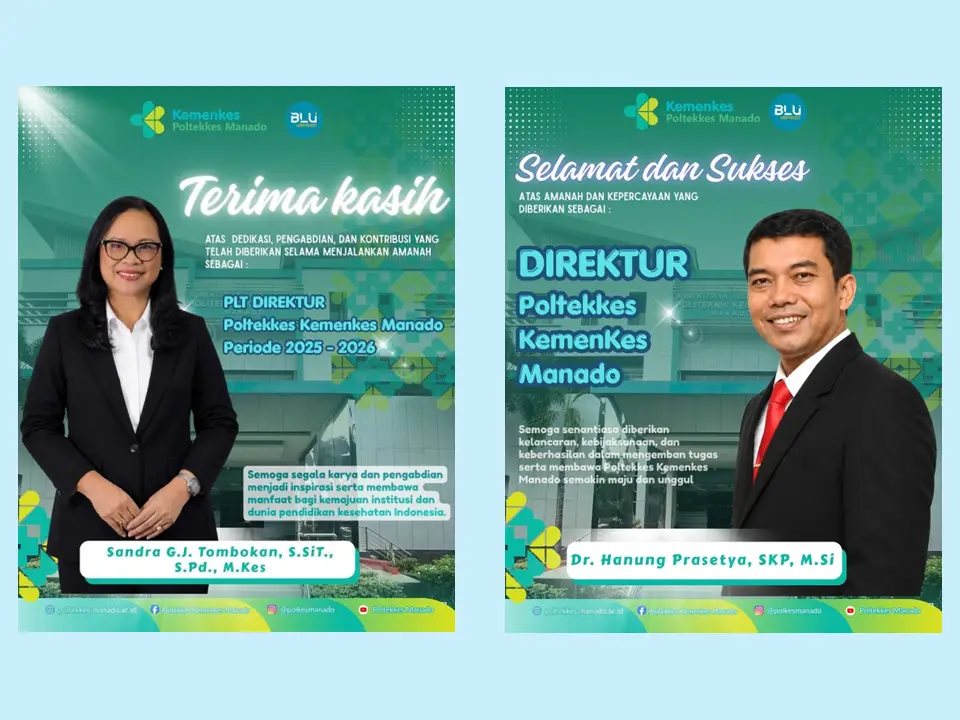 New Leadership Milestone: Dr. Hanung Prasetya Officially Appointed as Director of Poltekkes Kemenkes Manado