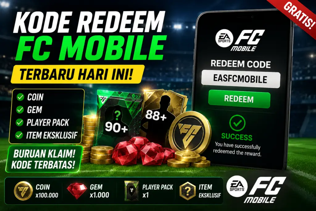 KODE Redeem FC Mobile Terbaru Hari Ini Banyak Diburu, Gamer Serbu Hadiah Gratis dari EA Sports