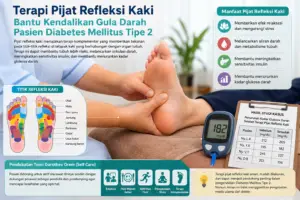 Terapi Pijat Refleksi Kaki Bantu Kendalikan Gula Darah Pasien Diabetes Mellitus Tipe 2