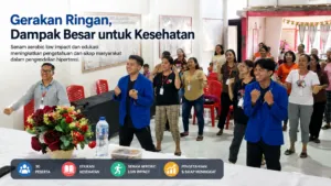 Senam Aerobic Low Impact dan Edukasi untuk Pengendalian Hipertensi di Desa Silian Satu