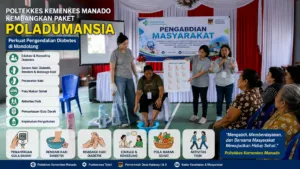 Poltekkes Manado Kembangkan POLADUMANSIA untuk Kendalikan Diabetes di Mandolang