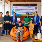 Cegah Stunting Dimulai dari Ibu, Promosi Kesehatan Hadirkan Ball Chair dan Aromaterapi Lemon Suanggi di Kalasey 1